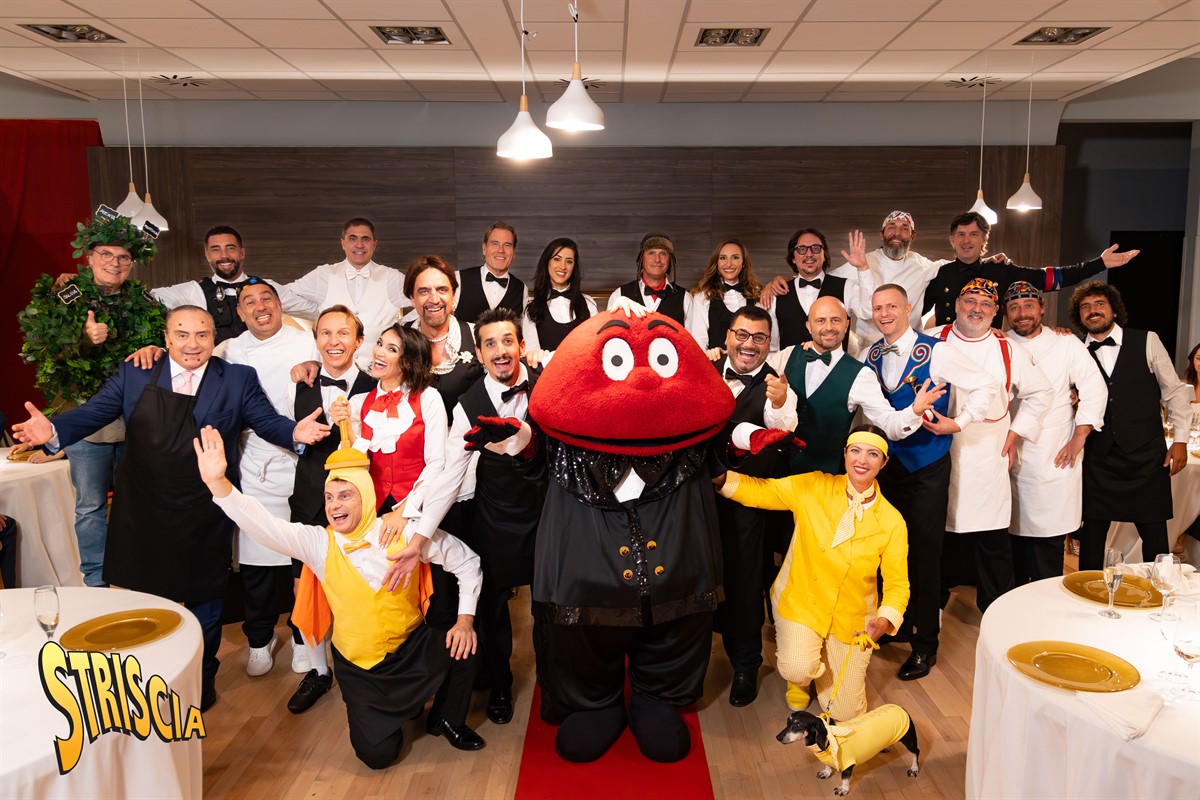 Satirical Show Striscia la Notizia celebrates 35 years anniversary 